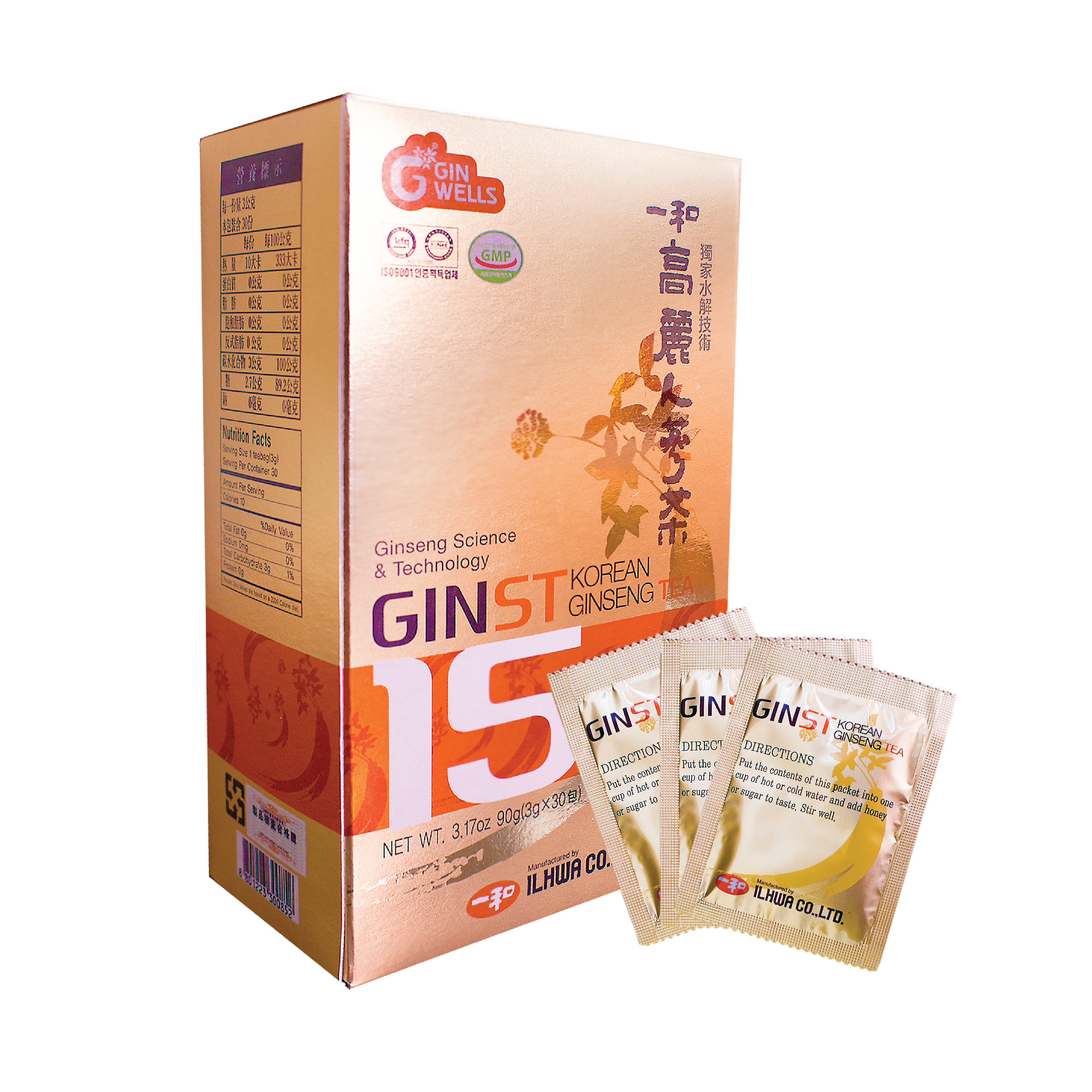 GINST15 Korean Ginseng Tea